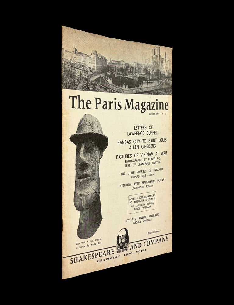 Item #9244] The Paris Magazine No. 1 (October 1967). George Whitman, Lawrence Durrell, Allen...