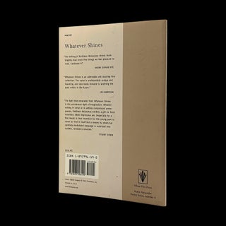 Whatever Shines: Prose Poems