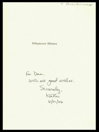 Whatever Shines: Prose Poems