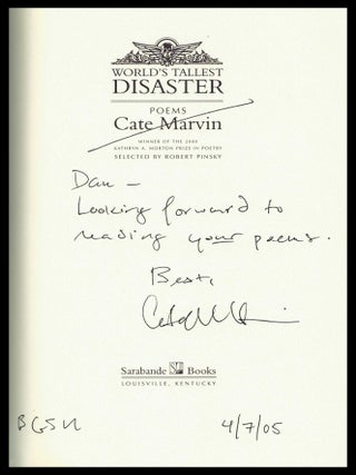 World's Tallest Disaster: Poems