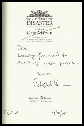 World's Tallest Disaster: Poems