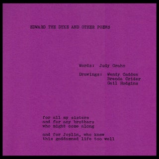 Edward the Dyke and Other Poems