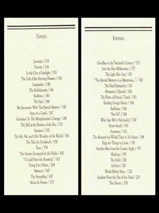 Moments Without Names: New & Selected Prose Poems