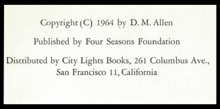 12 Poets & 1 Painter (Writing 3, 1964)