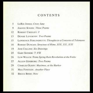 12 Poets & 1 Painter (Writing 3, 1964)
