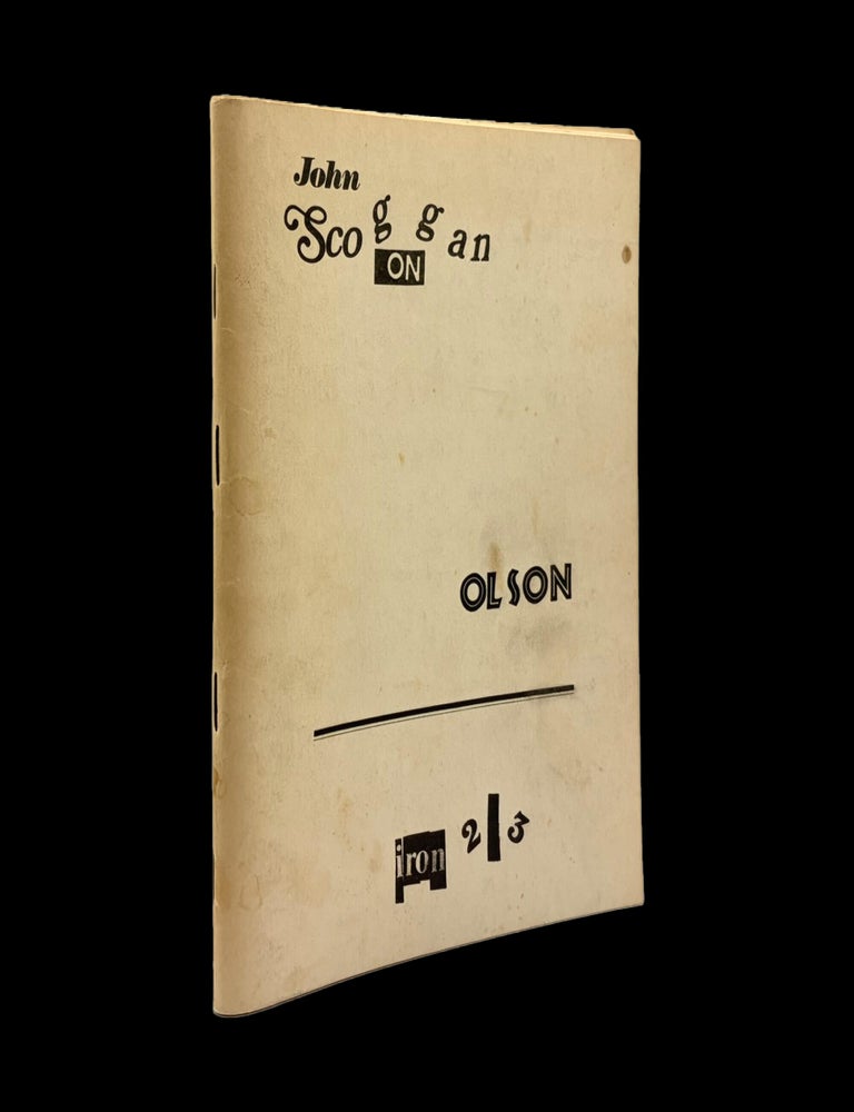 Item #9317] Iron Magazine (Series II) No.s 2/3 (October 1976): A Special Issue on Charles Olson....