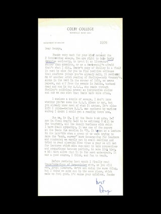 Yeats with: Ephemera