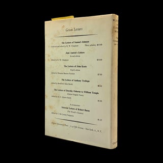 W.B. Yeats and T. Sturge Moore: Their Correspondence 1901-1937