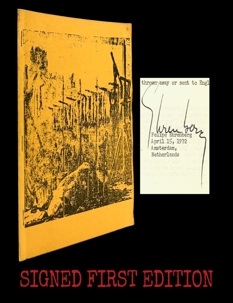 [Item #9334] A Testimonial of Hostage Objects: One Day Retrospection. Felipe Ehrenberg.