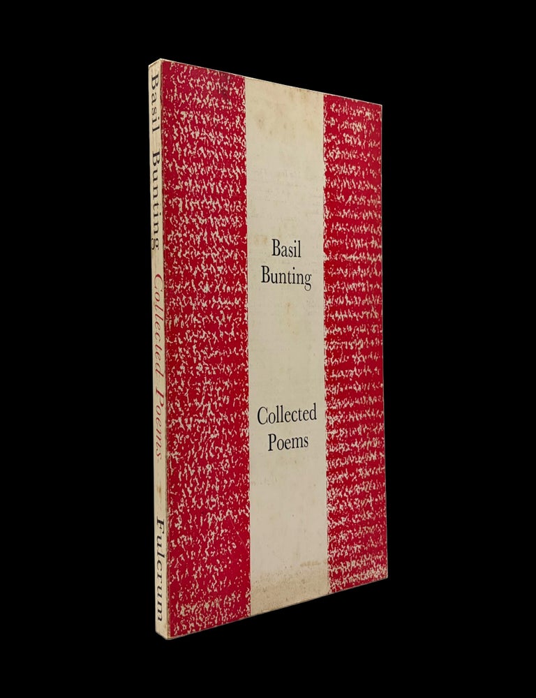 Item #9340] Collected Poems. Basil Bunting