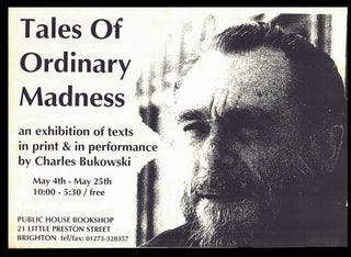 Exhibition Archive — Tales of Ordinary Madness, Public House Bookshop (May 4-25, 1996), with: The Urgency Rip-Off Press Edition of "Notes of a Dirty Old Man"
