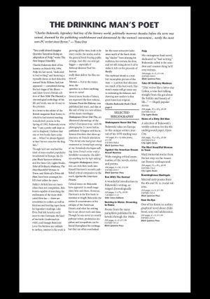 Exhibition Archive — Tales of Ordinary Madness, Public House Bookshop (May 4-25, 1996), with: The Urgency Rip-Off Press Edition of "Notes of a Dirty Old Man"