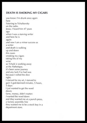 Exhibition Archive — Tales of Ordinary Madness, Public House Bookshop (May 4-25, 1996), with: The Urgency Rip-Off Press Edition of "Notes of a Dirty Old Man"