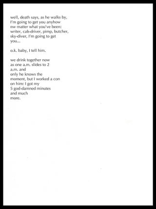 Exhibition Archive &mdash; Tales of Ordinary Madness, Public House Bookshop (May 4-25, 1996), with: The Urgency Rip-Off Press Edition of "Notes of a Dirty Old Man"