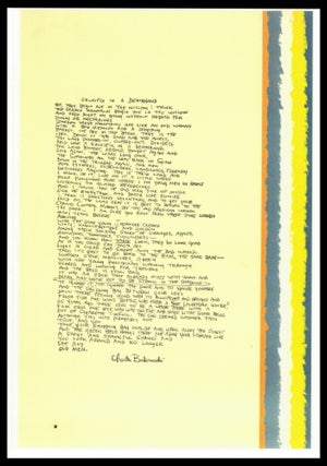 Exhibition Archive — Tales of Ordinary Madness, Public House Bookshop (May 4-25, 1996), with: The Urgency Rip-Off Press Edition of "Notes of a Dirty Old Man"