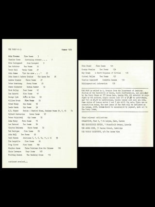 The Park No.s 4/5 (Summer 1969)