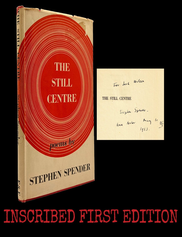 Item #9385] The Still Centre: Poems. Stephen Spender