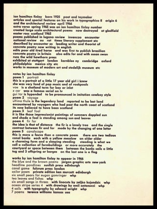 Futura 7: 5 Poems