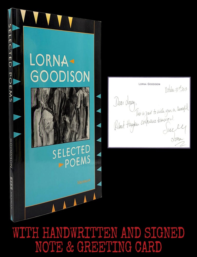 Item #9387] Selected Poems with: Ephemera. Lorna Goodison