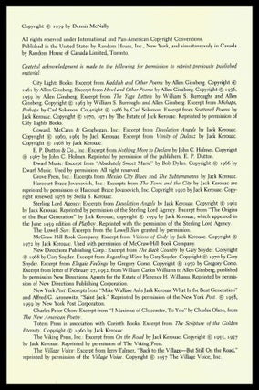Desolate Angel: Jack Kerouac, the Beat Generation, and America with: Ephemera