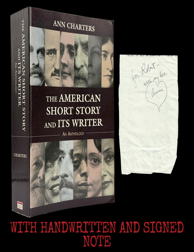 Item #9412] The American Short Story and Its Writer: An Anthology with: Ephemera. Ann Charters