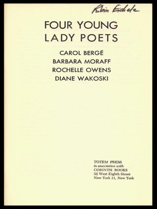 Four Young Lady Poets