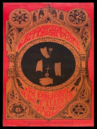 Original Concert Poster: Jefferson Airplane, The Paupers (May 12-14, 1967