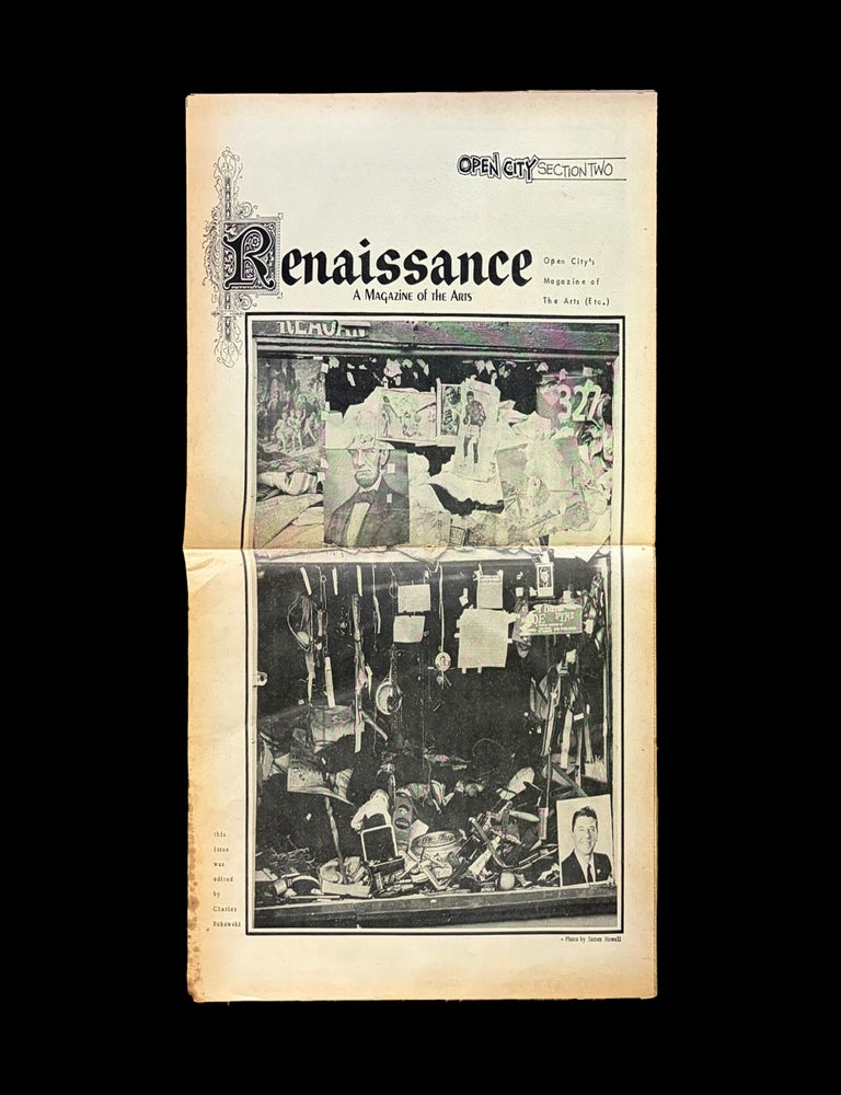 Item #9451] Renaissance: A Magazine of the Arts (Open City, Section Two, Undated). John Bryan,...