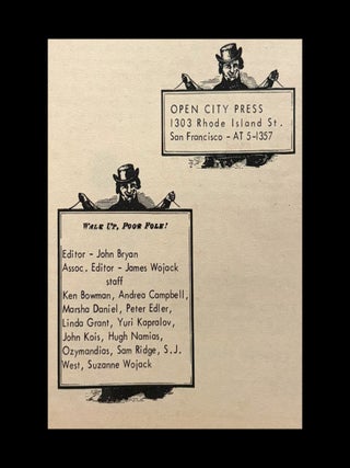 The Open City Press Vol. 1 No. 13 (March 3-9, 1965)