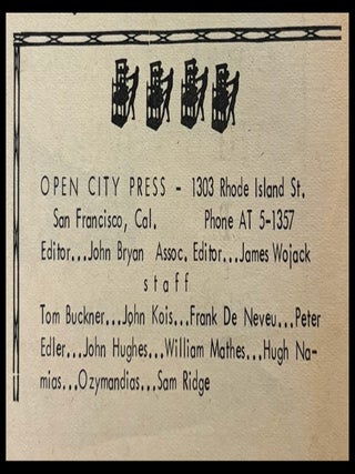 The Open City Press Vol. 1 No. 10 (February 10-16, 1965)