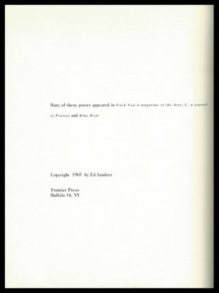 Peace Eye (First Edition)