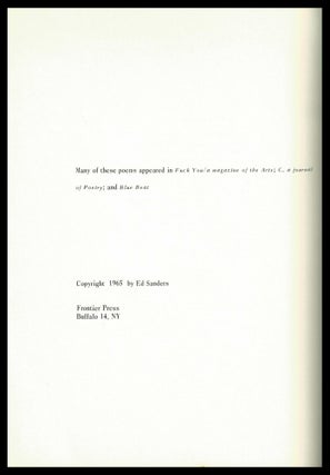 Peace Eye (First Edition)