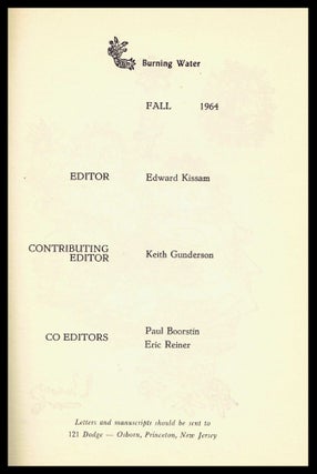 Burning Water (Fall 1964)
